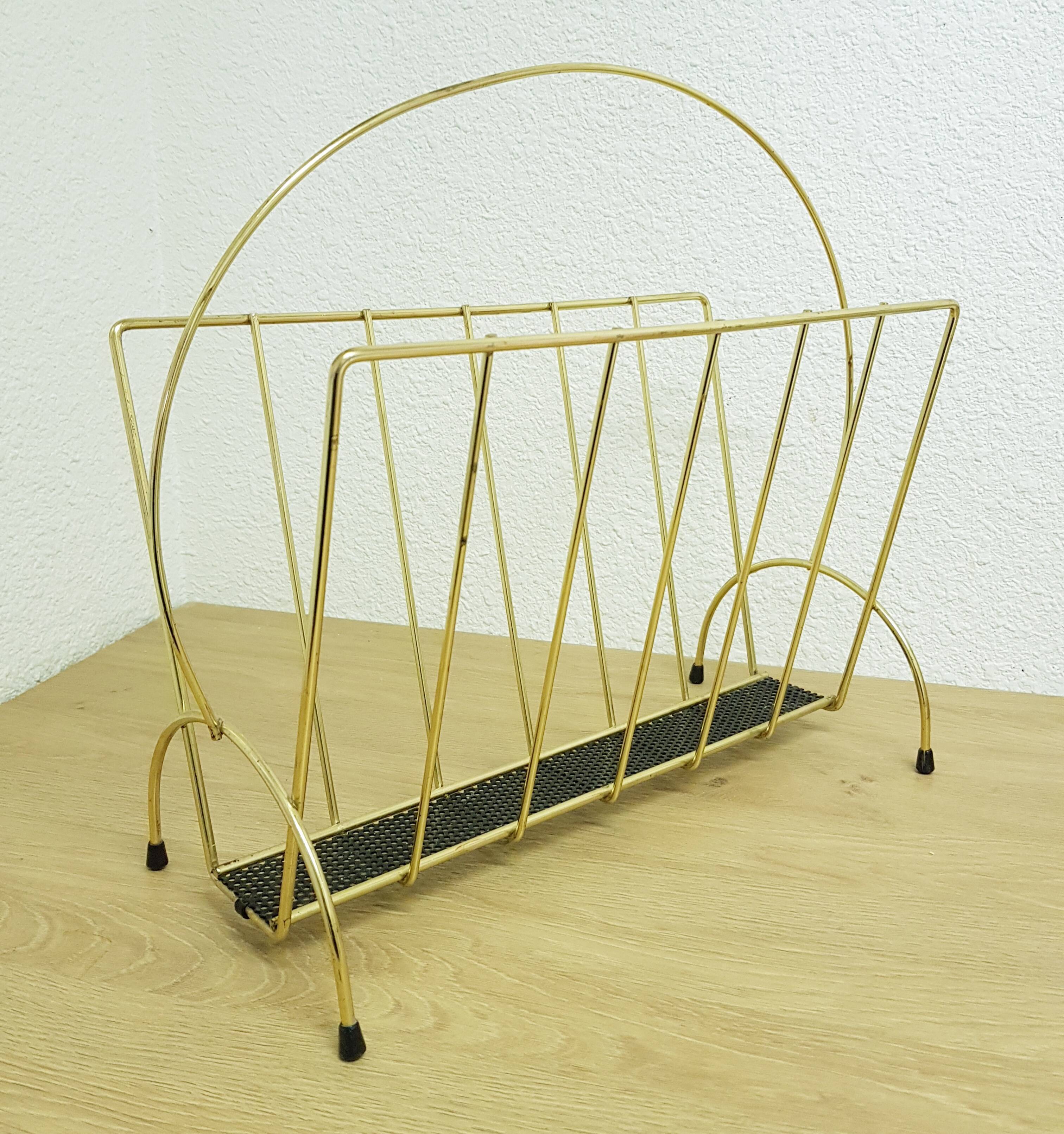 Mid-century magazine rack