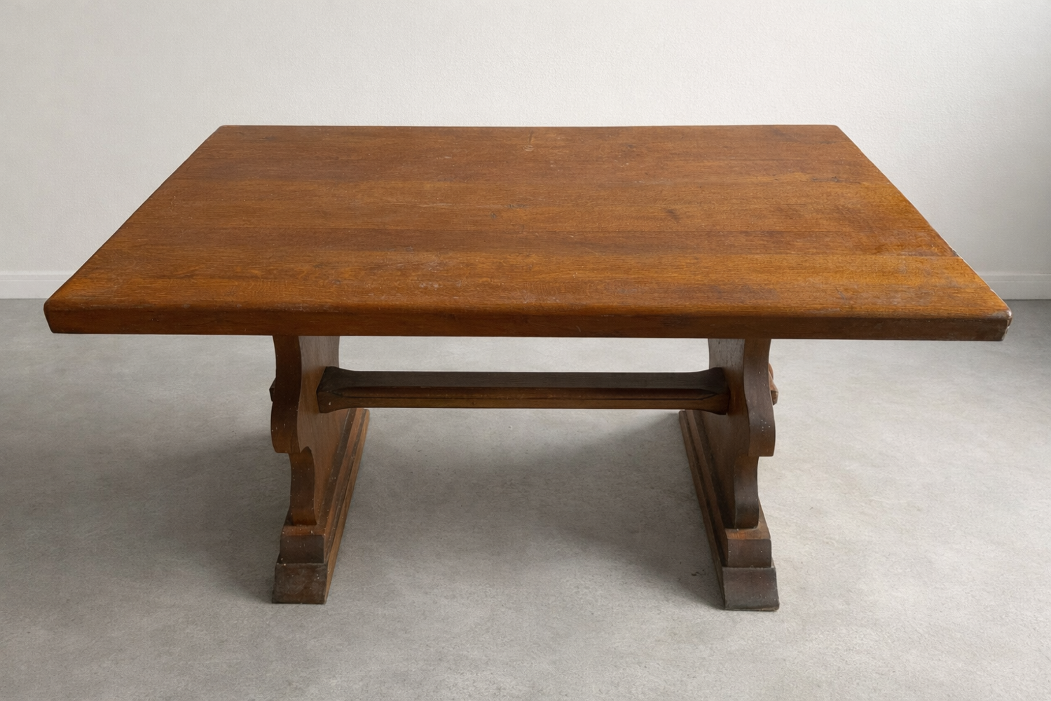 Monastery table made of solid oak.