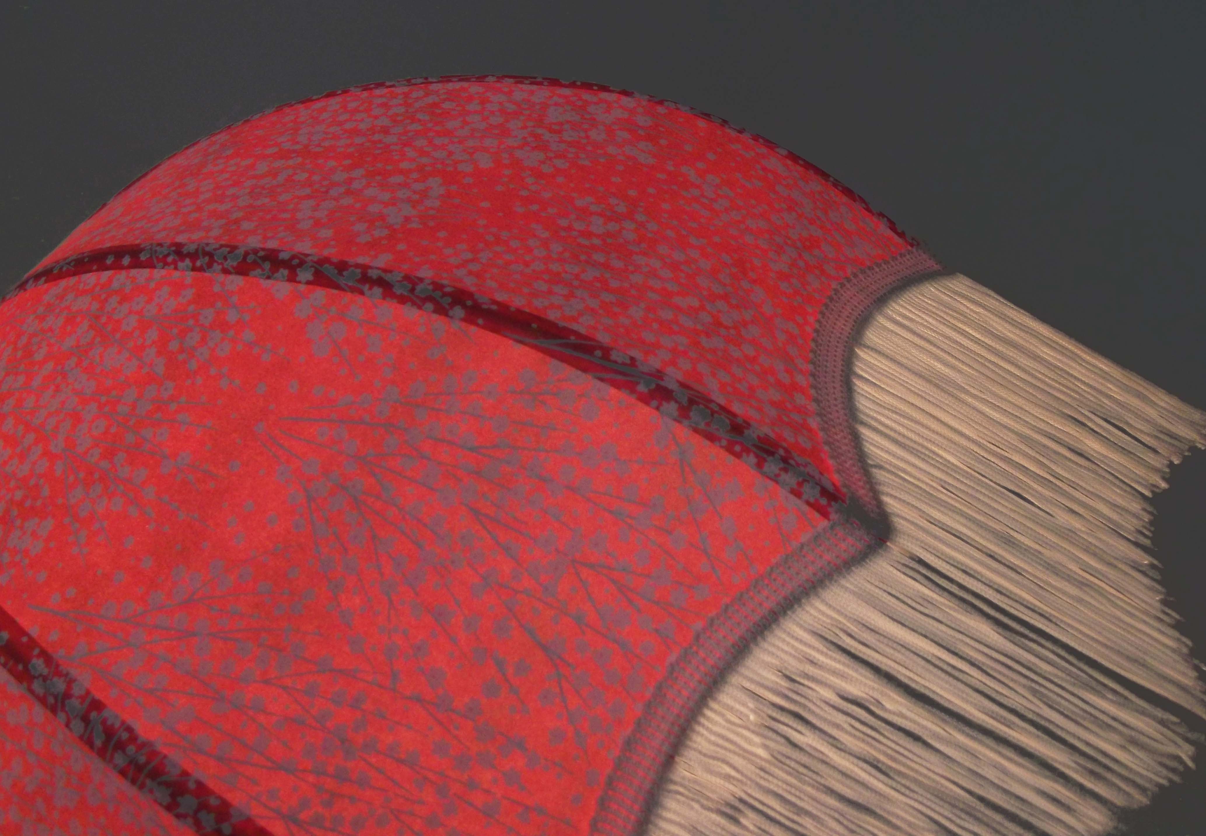 Japanese paper pendant lamp
