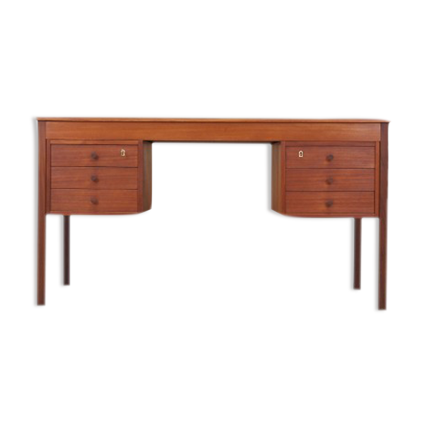 Teak desk, Danish design, 1970s, made in Denmark