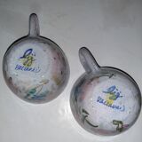 Jjl vallauris artistic ceramic lunch cups
