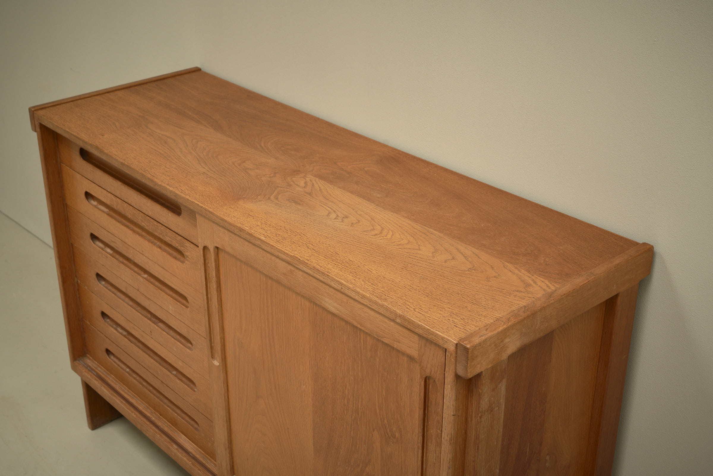 Sideboard danoise en chêne, 1970s