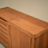 Sideboard danoise en chêne, 1970s