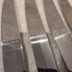 12 silver-plated table knives by Ercuis Valencay, 25cm