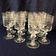 Suite of 11 glasses with liquor or port glass louis philippe