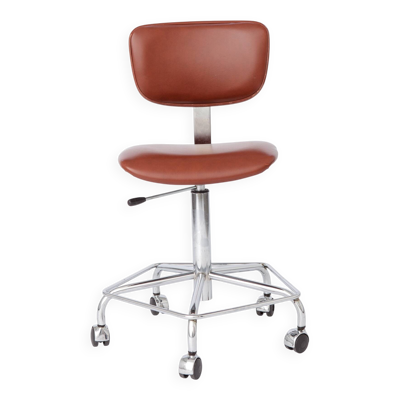 Chaise pivotante vintage par Bremshey & Co.   Chaise de bureau   Allemagne, années 1980