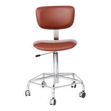 Vintage Swivel Chair by Bremshey & Co. | Office Chair | Germany, 1980s