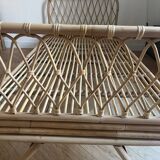 Authentic rattan bed
