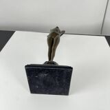 Philips, Art Deco Sculpture of a Nude Woman, 20th Century, Bronze