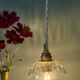 Vintage glass pendant light - tableware collection (UD1)