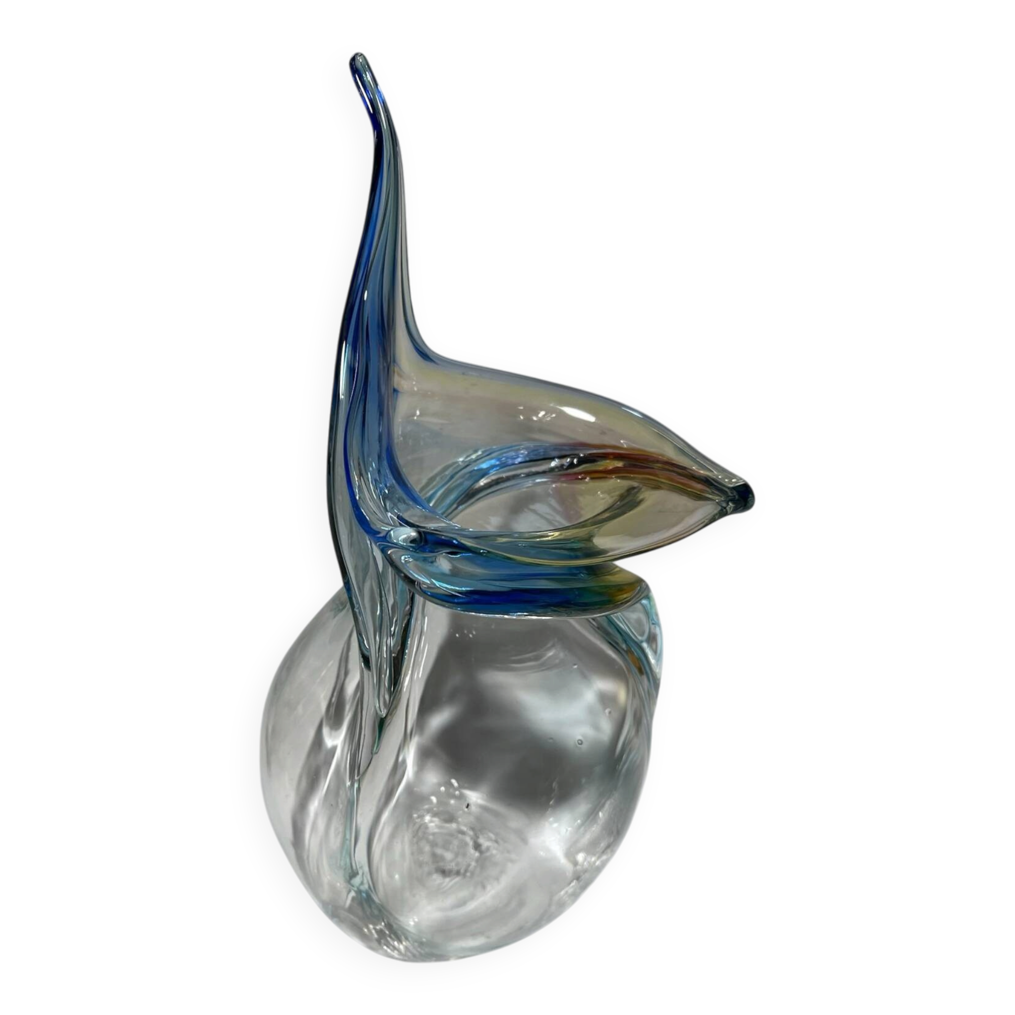 Vintage blown glass vase – Murano style