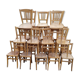 A lot of chairs