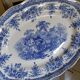 Old large oval dish Lunéville KG model The Cottage