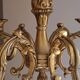 Lustre Louis XV en bronze doré – 6 feux – électricité refaite