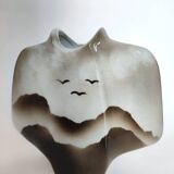 Virebent ceramic vase