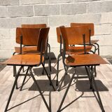 Set of 6 Marko Holland chairs