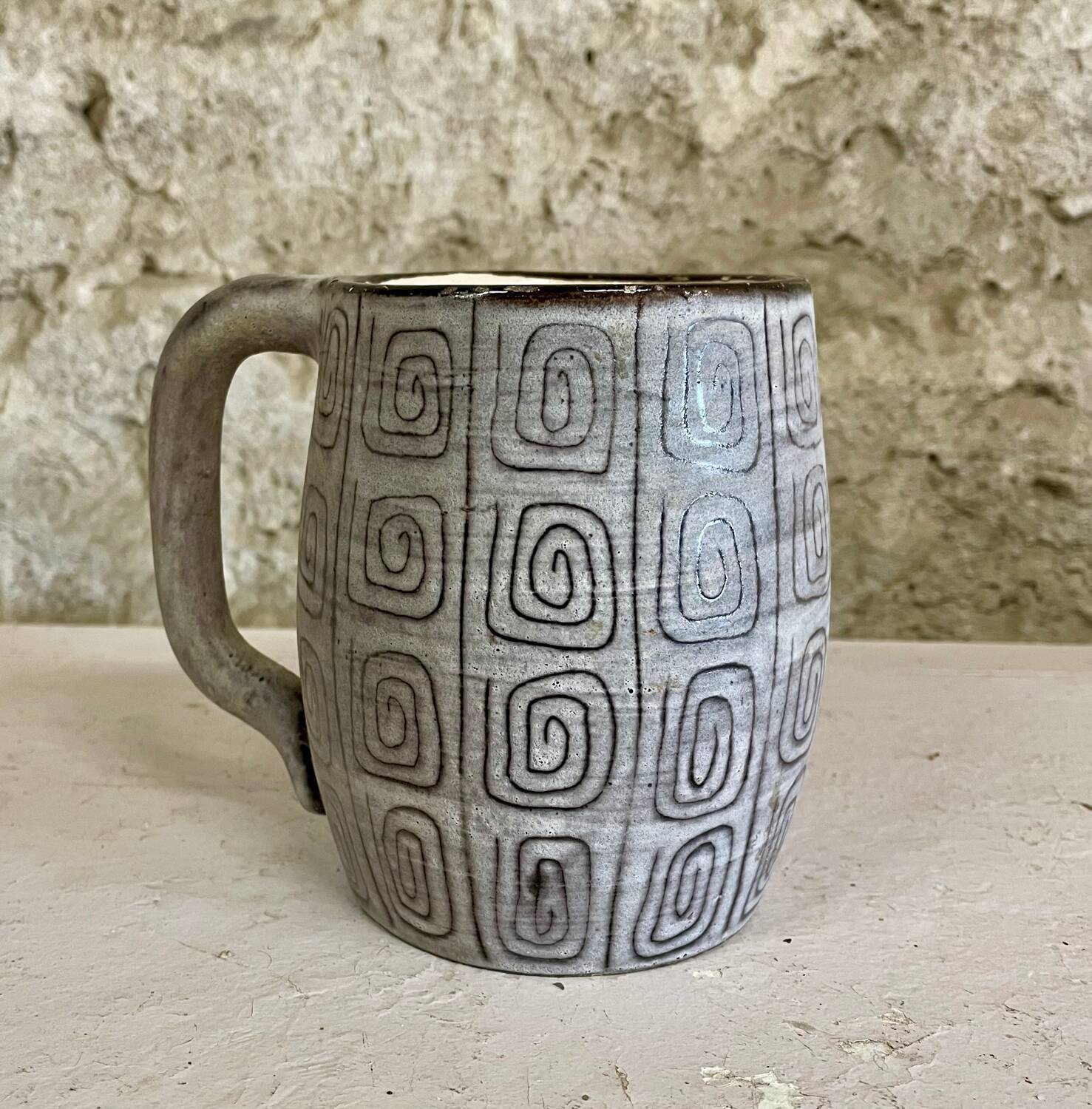 Tankard or mug - Vallauris by Alain Maunier