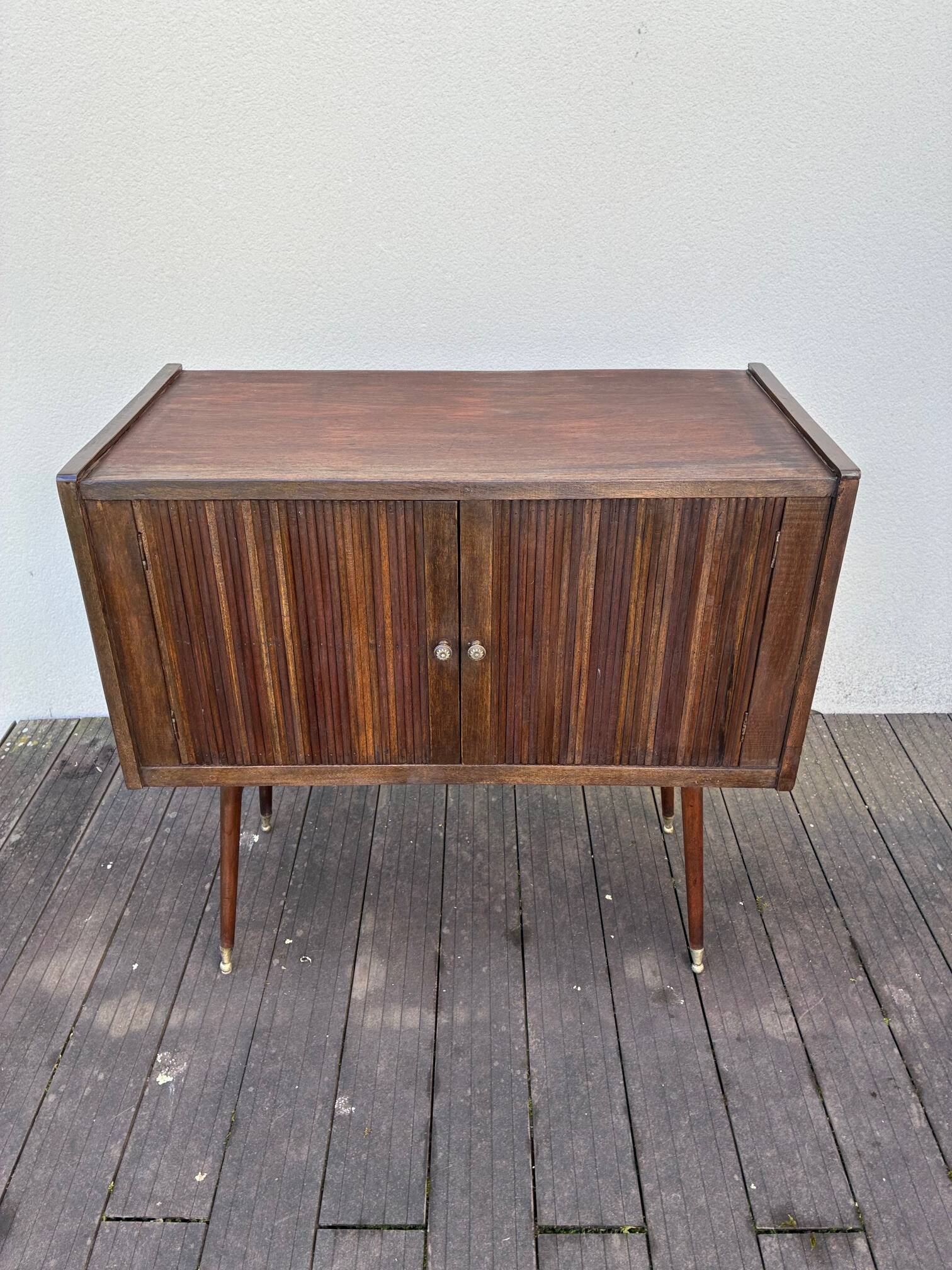 1950s-60s walnut sideboard