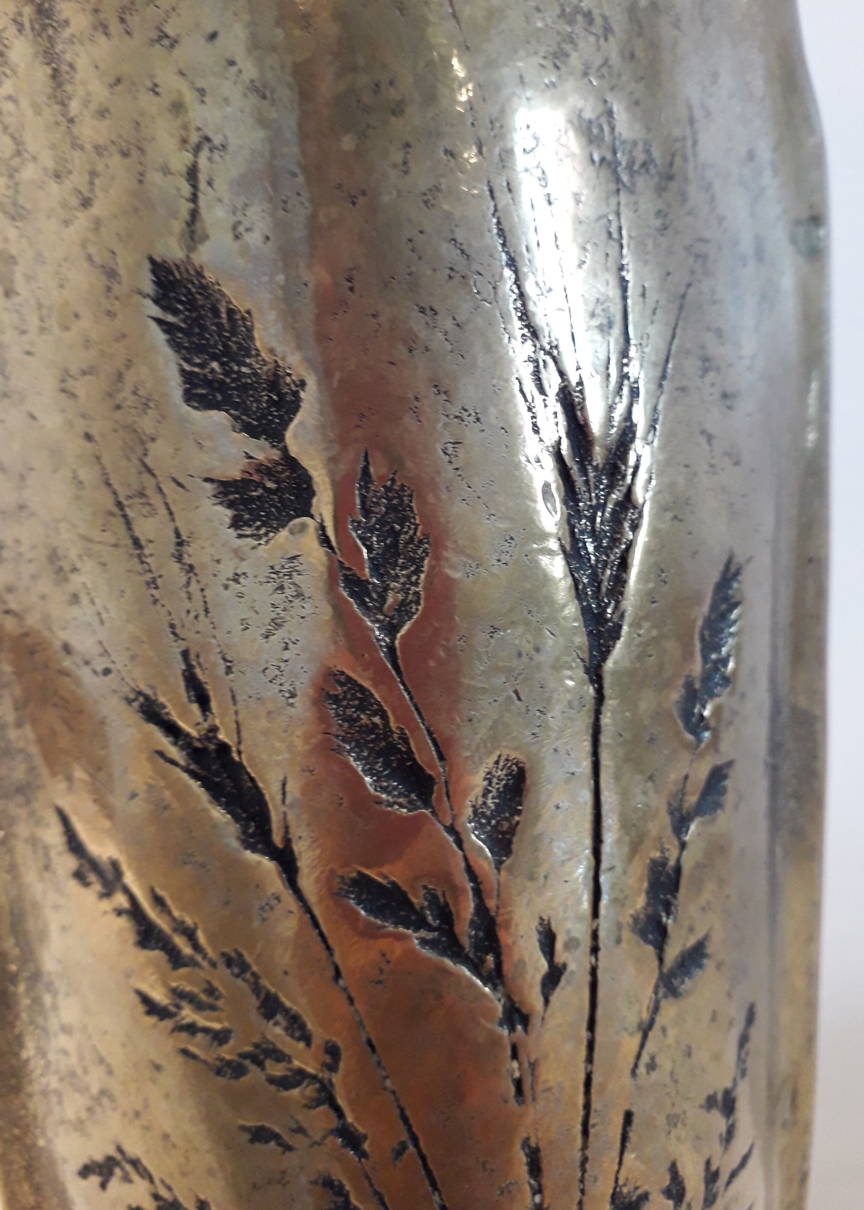 Vintage Gilde Handwerk brass vase