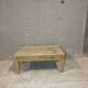 Wooden coffee table – rustic / natural / country chic style