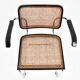 Set of 4 B32 style dining room chairs by Marcel Breuer