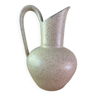 Speckled white Accolay pitcher