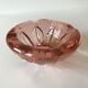 Ashtray pink glass
