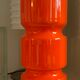 Lampe Fitz en verre orange Habitat vintage