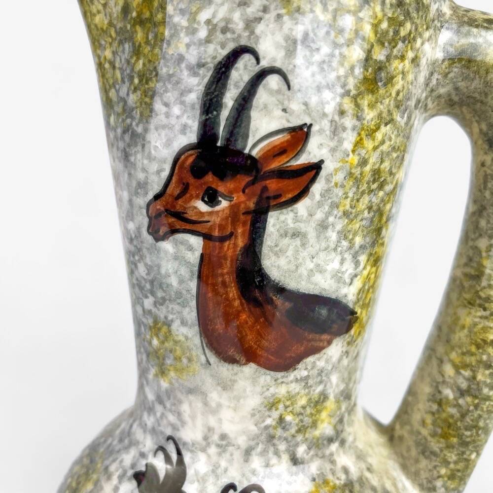 Vase peintures rupestres Lascaux Jacqueline Gelb années 60