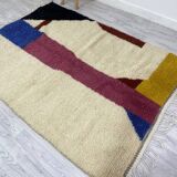 Handmade Moroccan Berber carpet 223 x 154 CM