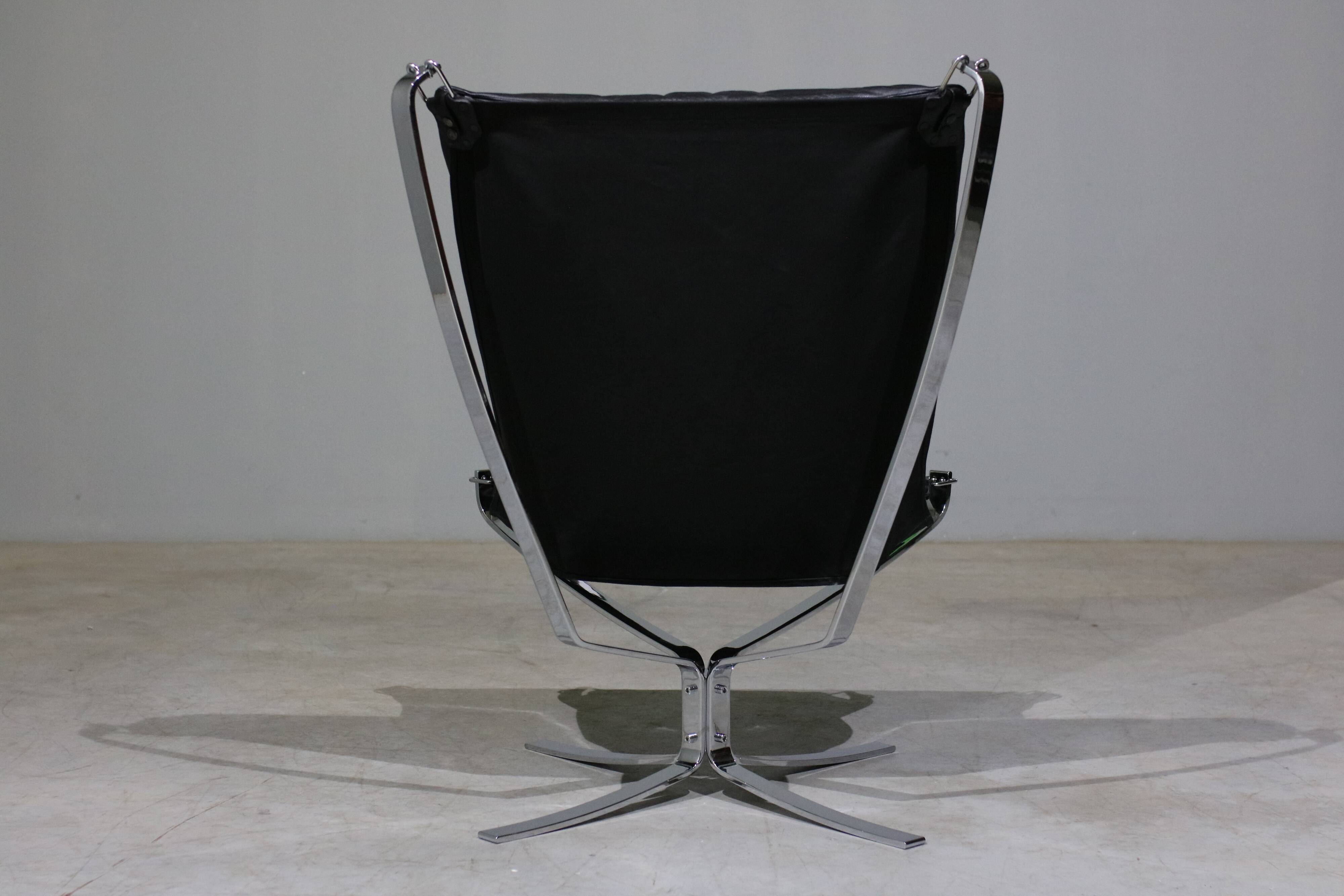Set of Model Falcon Lounge Chairs by Sigurd Ressel for Vatne Mobler