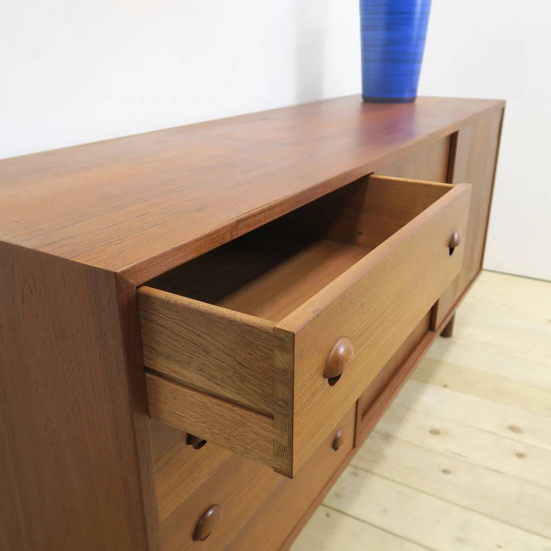 Teak enfilade, Hornslet Møbelfabrik, Denmark 1960