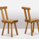 Mobichalet. Ensemble de 10 chaises. Années 1960.
