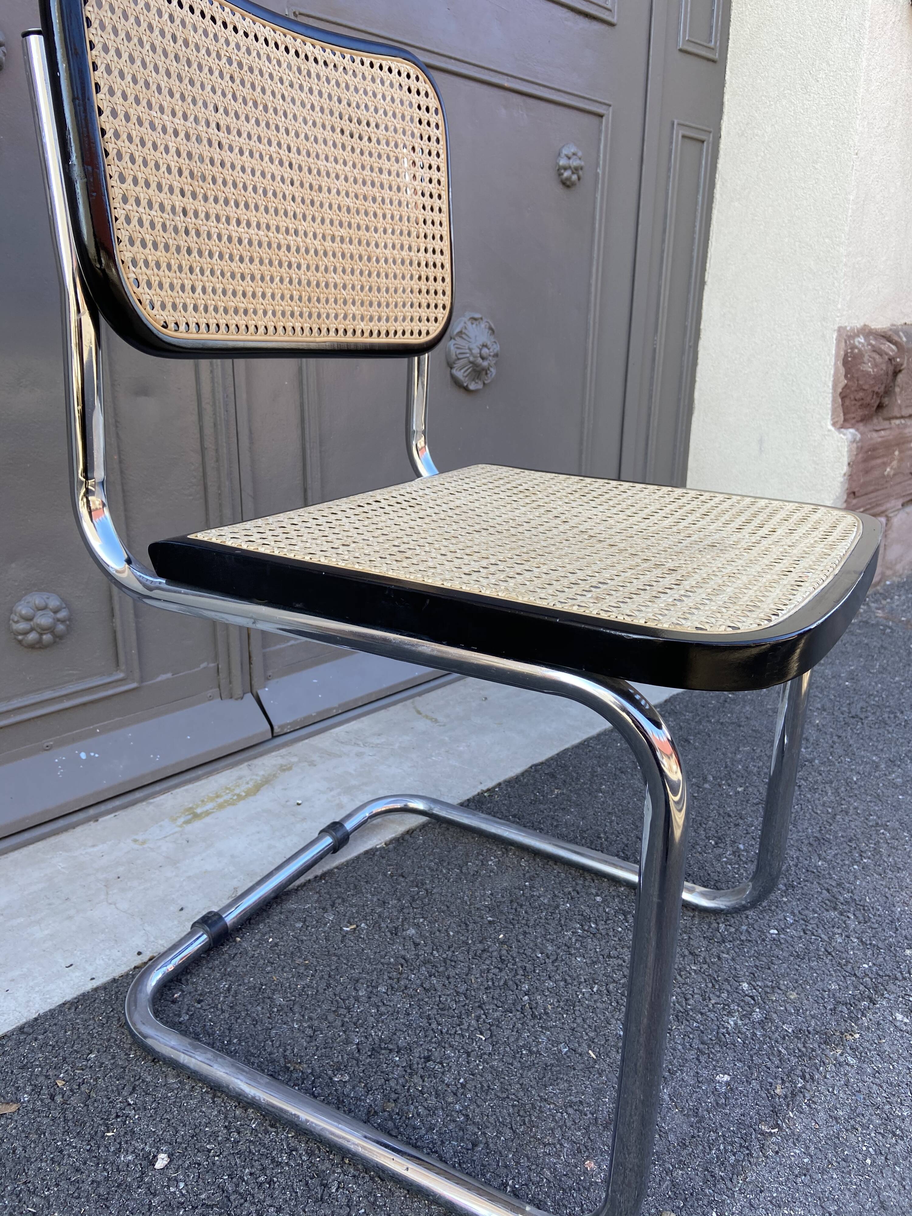 Cesca B32 chair by Marcel Breuer Cesca B32 italia 1980 design