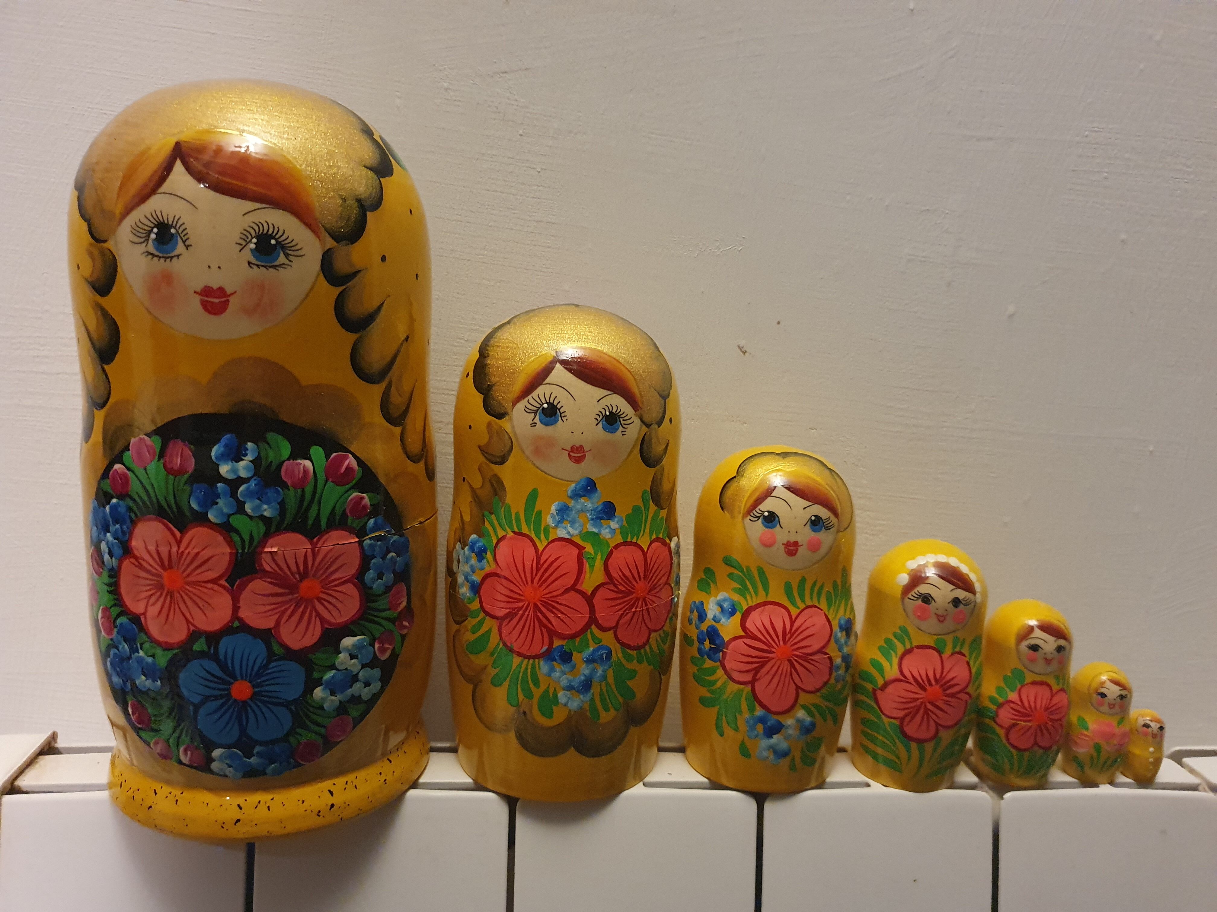 Russian doll 7 pieces