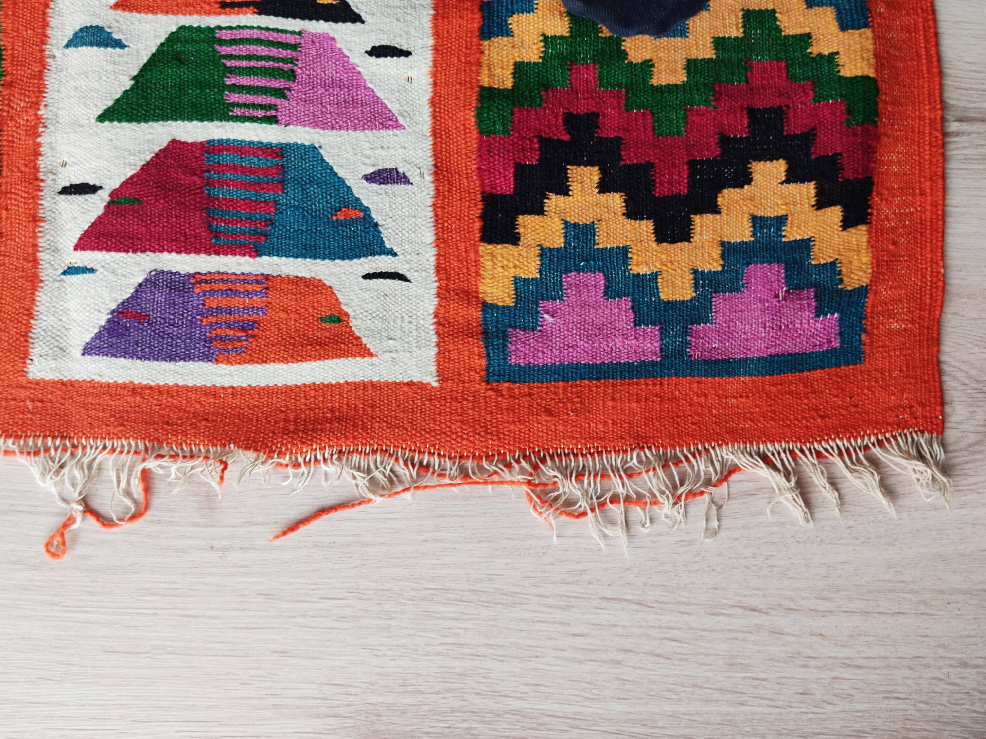 Vintage carpet South America 150 x 105 cm