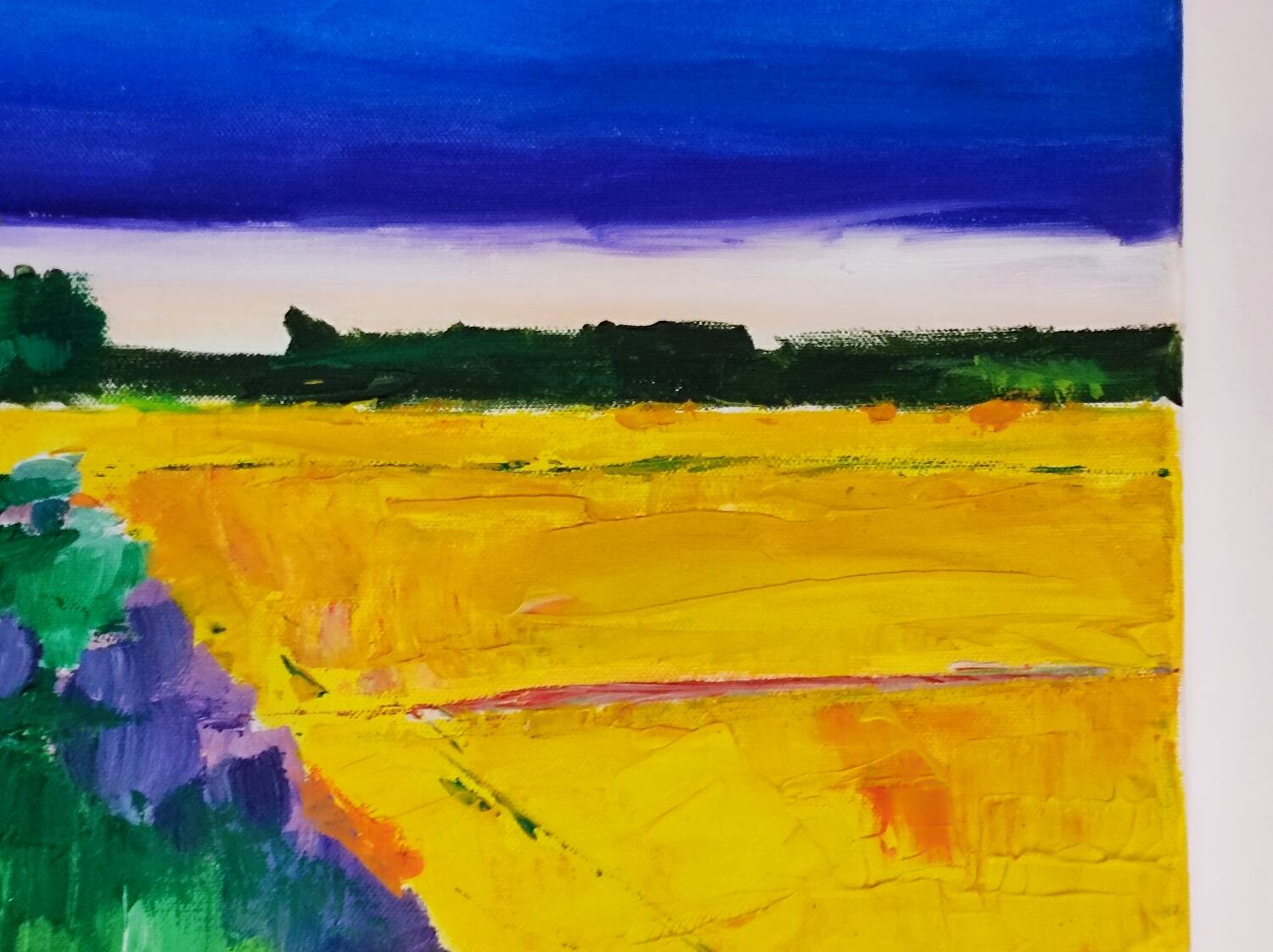 Modern Provence landscape painting