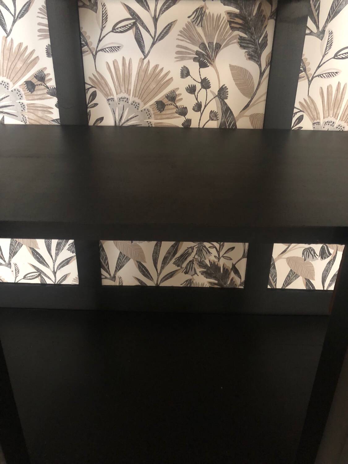 Black art deco sideboard