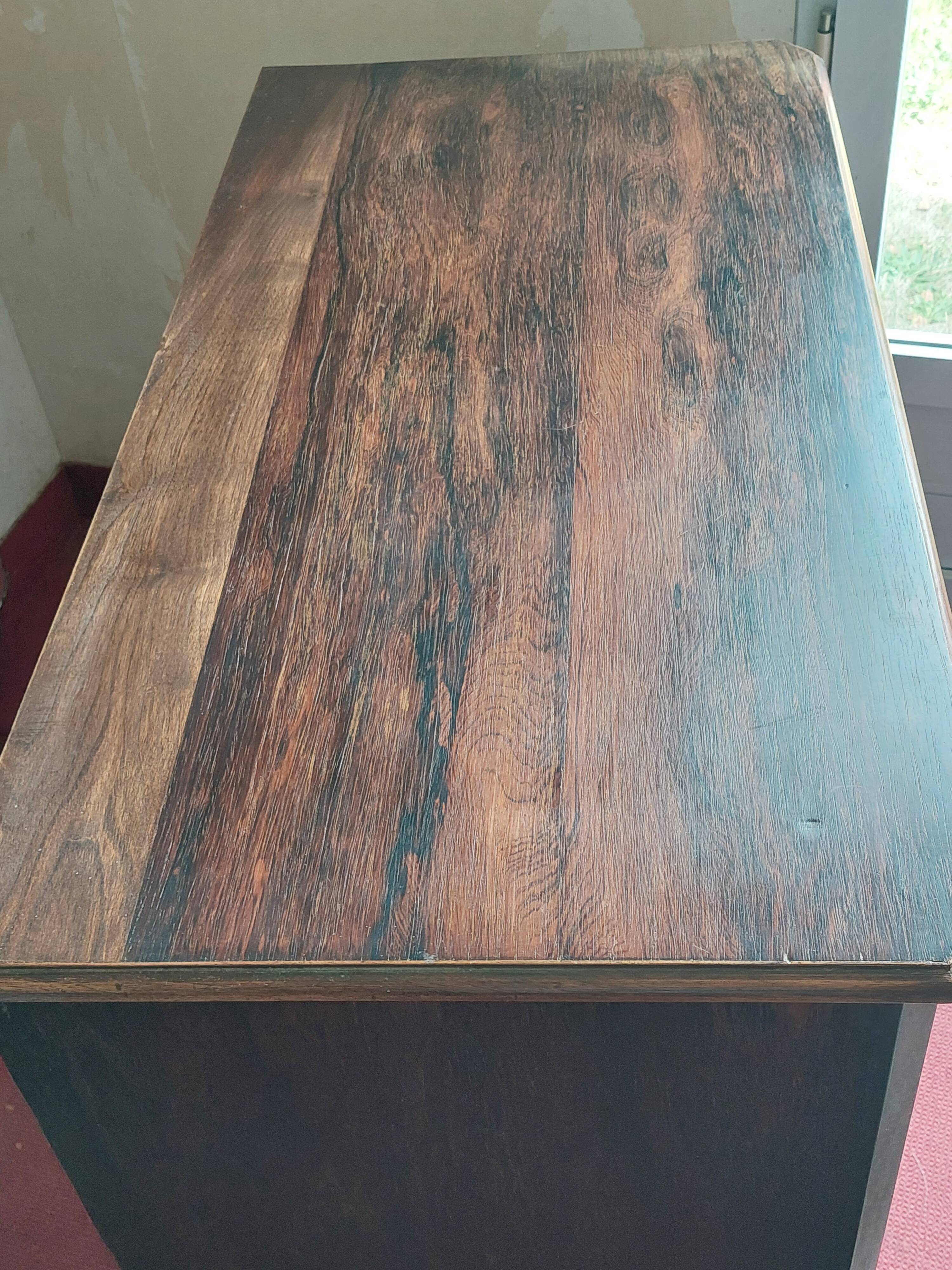 Chest of drawers 1900/20 in macassar wood 4 drawers