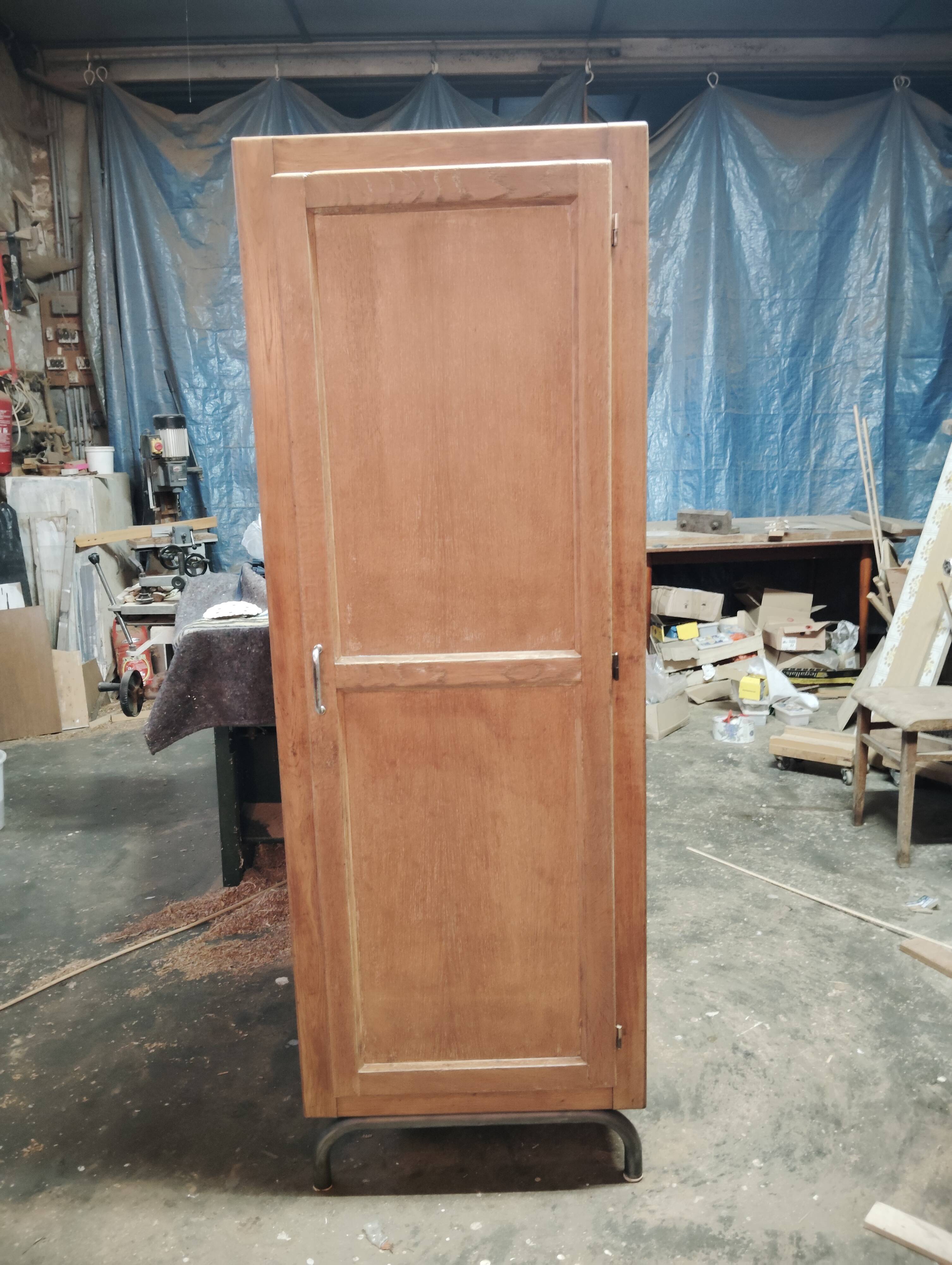 Restored vintage boarding school wardrobe
