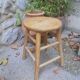 Tabouret en bois