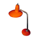 Vintage desk lamp Fase orange articulated