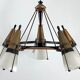 Mid-Century Modern sputnik chandelier, Italy 1950s