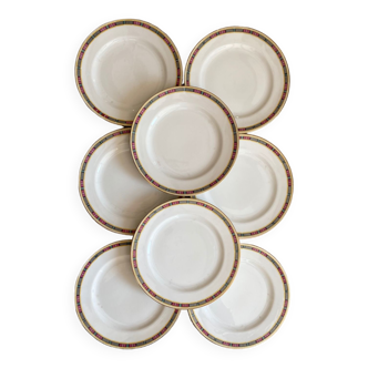 Limoges porcelain dessert plates