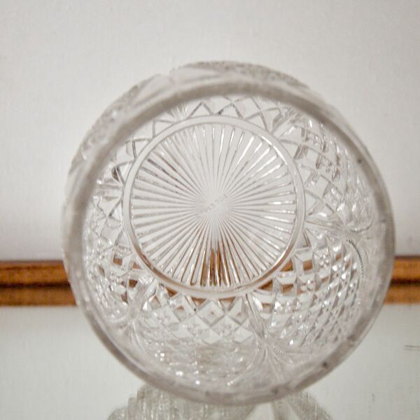 Glass/crystal candy cookie bucket