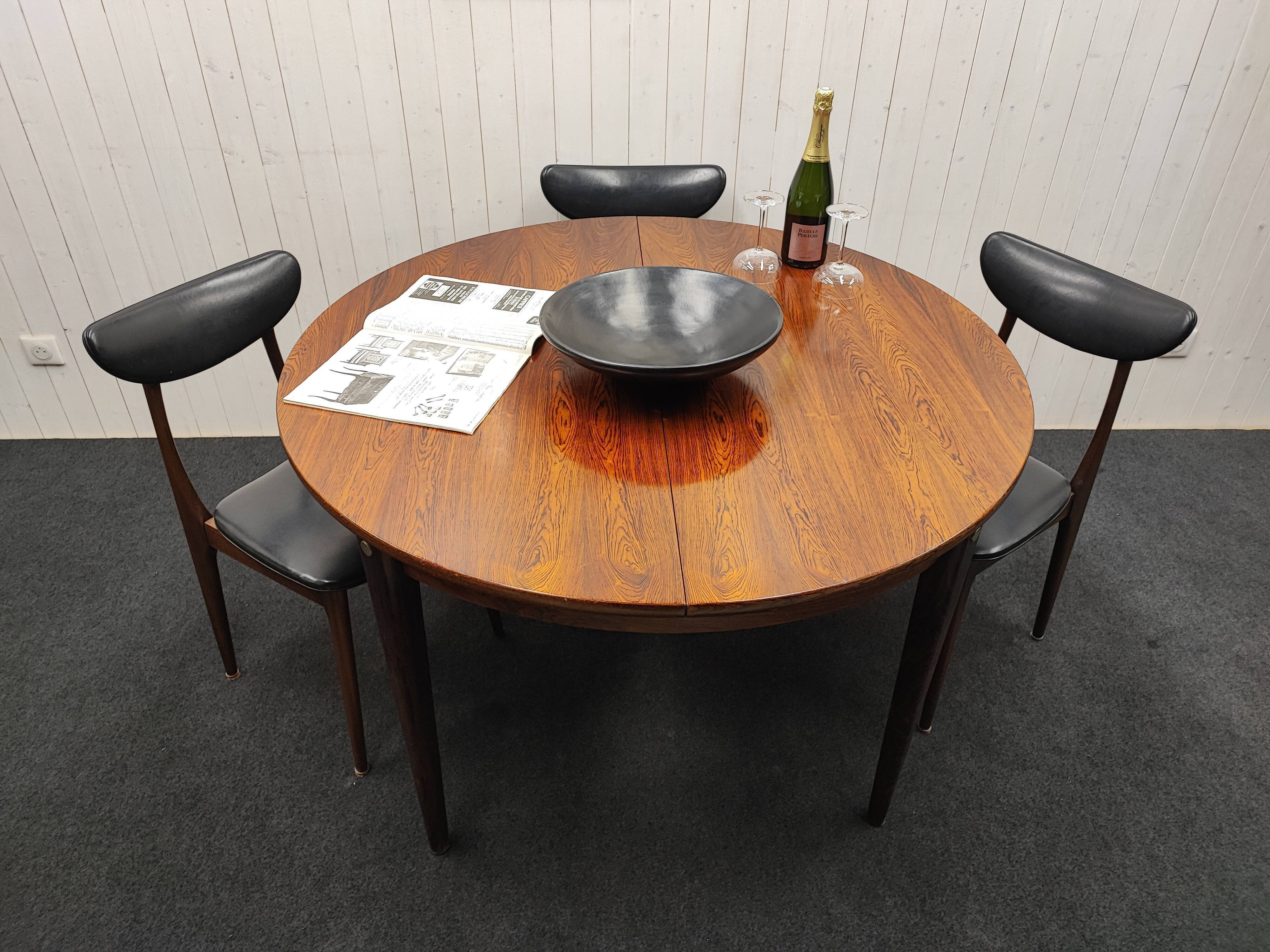 Vintage rosewood table