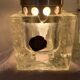 2 spotlights by Sciolari for Poliarte Murano glass vintage