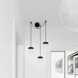 Suspension Umage Acorn Cannonball noire 3 foyers