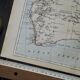Australia, old map 1887 – Vintage geographical map.