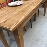 Old oak brewery table